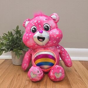 Care Bears Basic Fun Cheer Bear Collectors Edition Glow Stomach 2024
